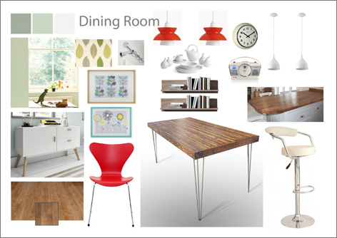 Dining Rooom mood board